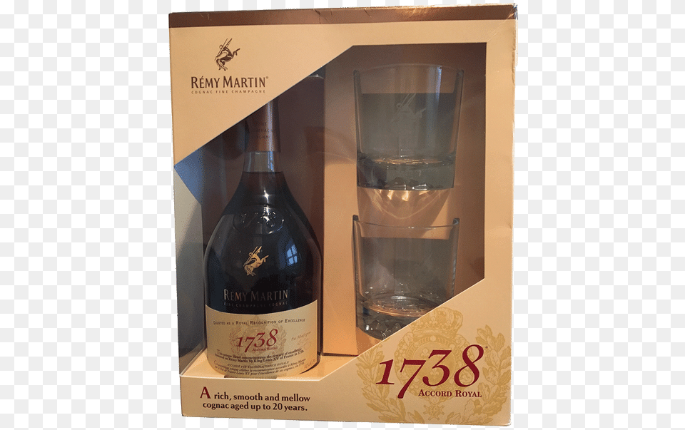 Remy Martin 1738 Gift Remy Martin 1738 Gift Set, Alcohol, Beverage, Bottle, Liquor Free Png Download
