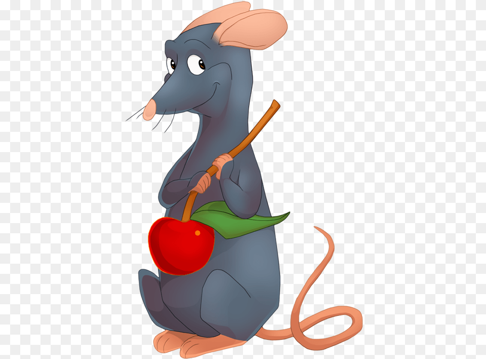 Remy Ratatouille 2007 Ratatouille, Animal, Mammal, Food, Fruit Free Png