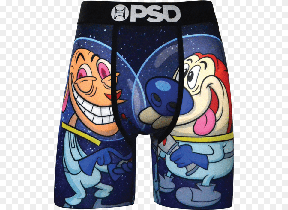 Ren Amp Stimpy Ren And Stimpy Underwear, Person, Clothing, Swimming Trunks, Face Png