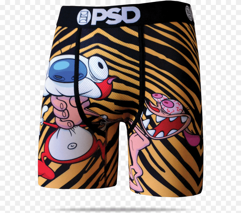 Ren And Stimpy Boxers, Clothing, Shorts, Swimming Trunks, Baby Free Png