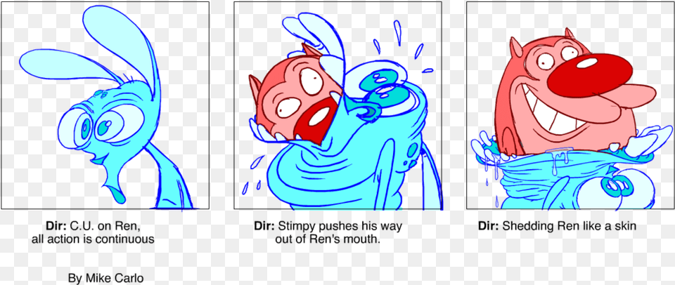 Ren And Stimpy Expressions, Cartoon, Baby, Person, Animal Free Png