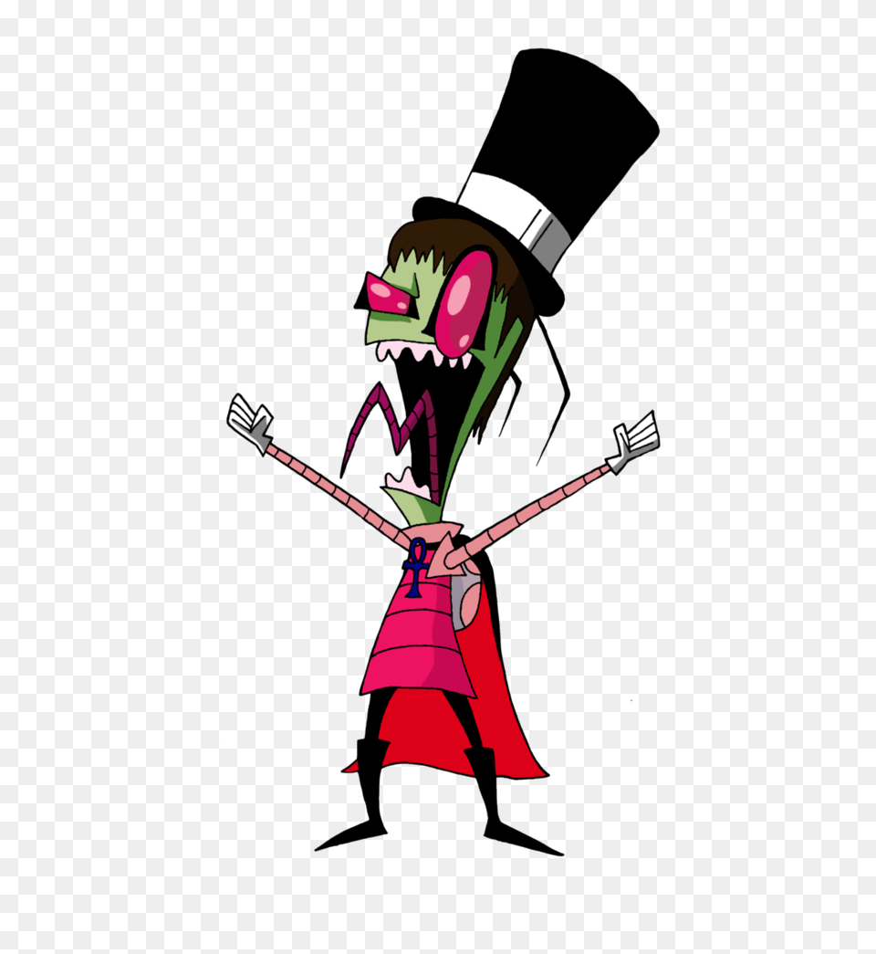 Ren As Invader Zim, Person, Magician, Performer, People Png Image