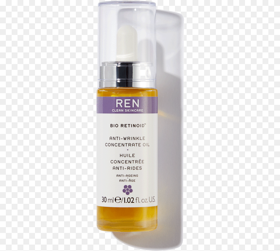 Ren Bio Retinoid Anti Wrinkle Concentrate Oil, Bottle, Cosmetics, Perfume, Lotion Free Transparent Png