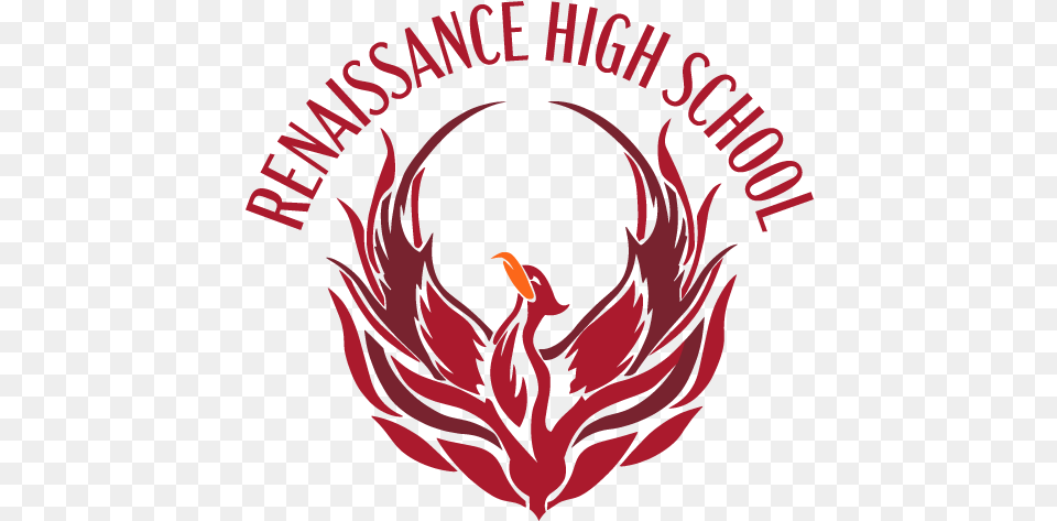 Renaissance High School Logo Illustration, Adult, Male, Man, Person Png Image