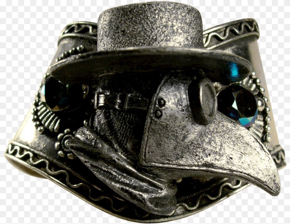 Renaissance Inspired Plague Doctor Dark Noir Bird Mask Belt, Accessories, Buckle, Clothing, Hat Free Png Download