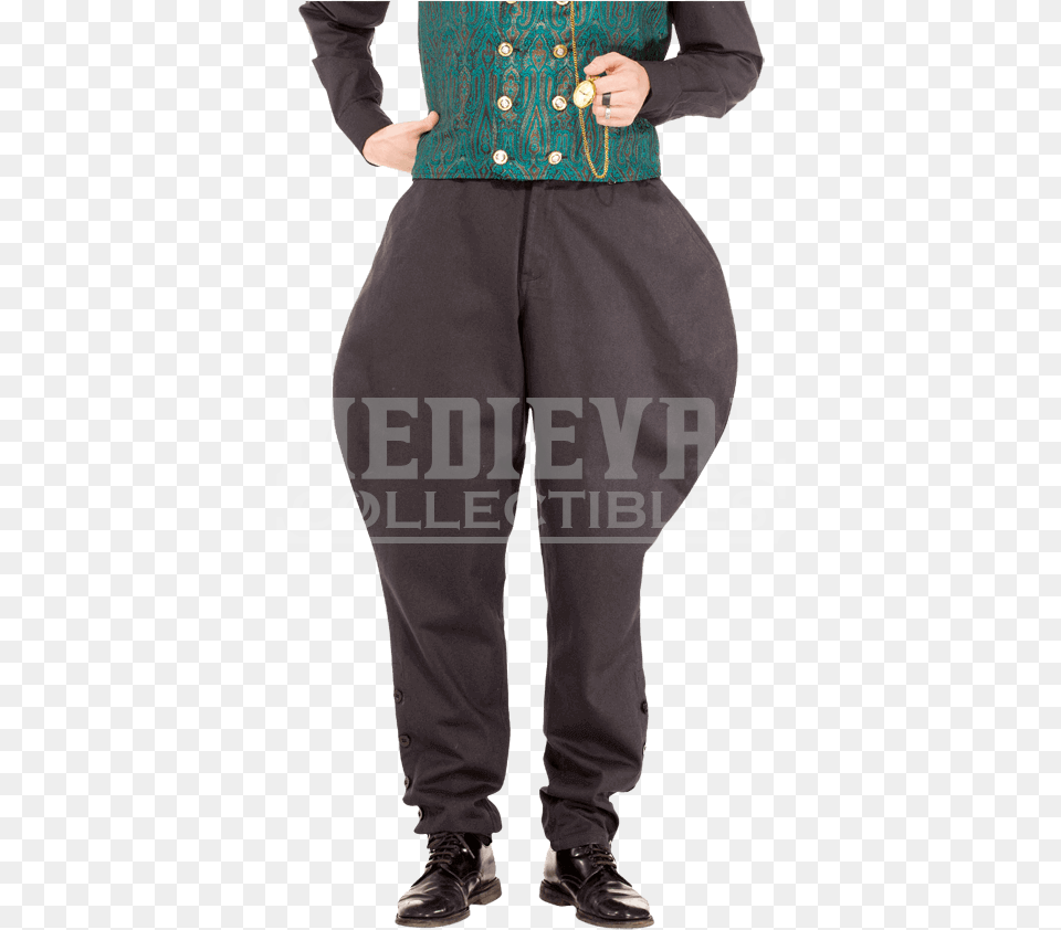 Renaissance Outfit Men, Clothing, Pants, Vest, Person Free Png Download