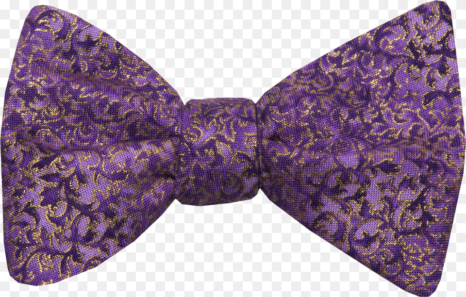 Renaissance Purple Adult Bow Tie Png