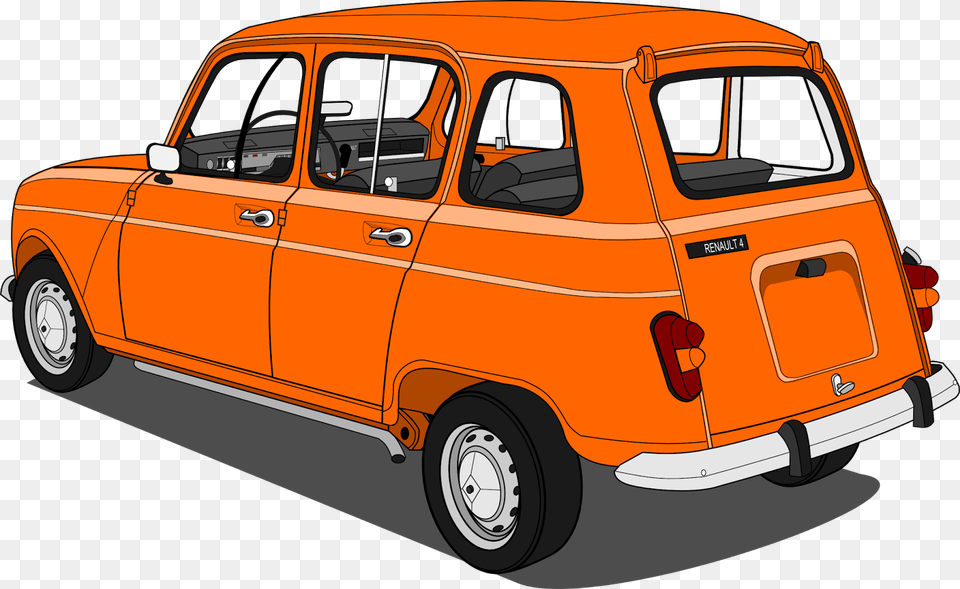 Renault 4l Clipart, Pickup Truck, Transportation, Truck, Vehicle Free Transparent Png