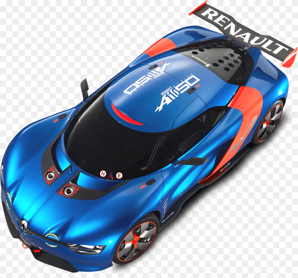 Renault Alpine Top View Car Renault Alpine A110 50 Top View, Sports Car, Transportation, Vehicle, Coupe Free Png