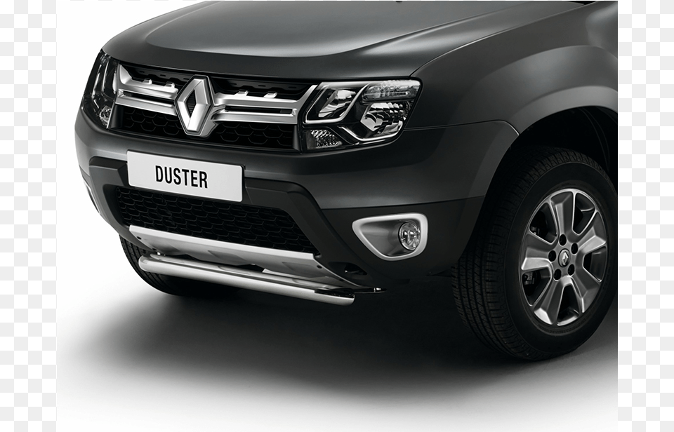 Renault Chrome Front Styling Bar Dacia Duster Styling Pack, Vehicle, Car, Transportation, Suv Free Png
