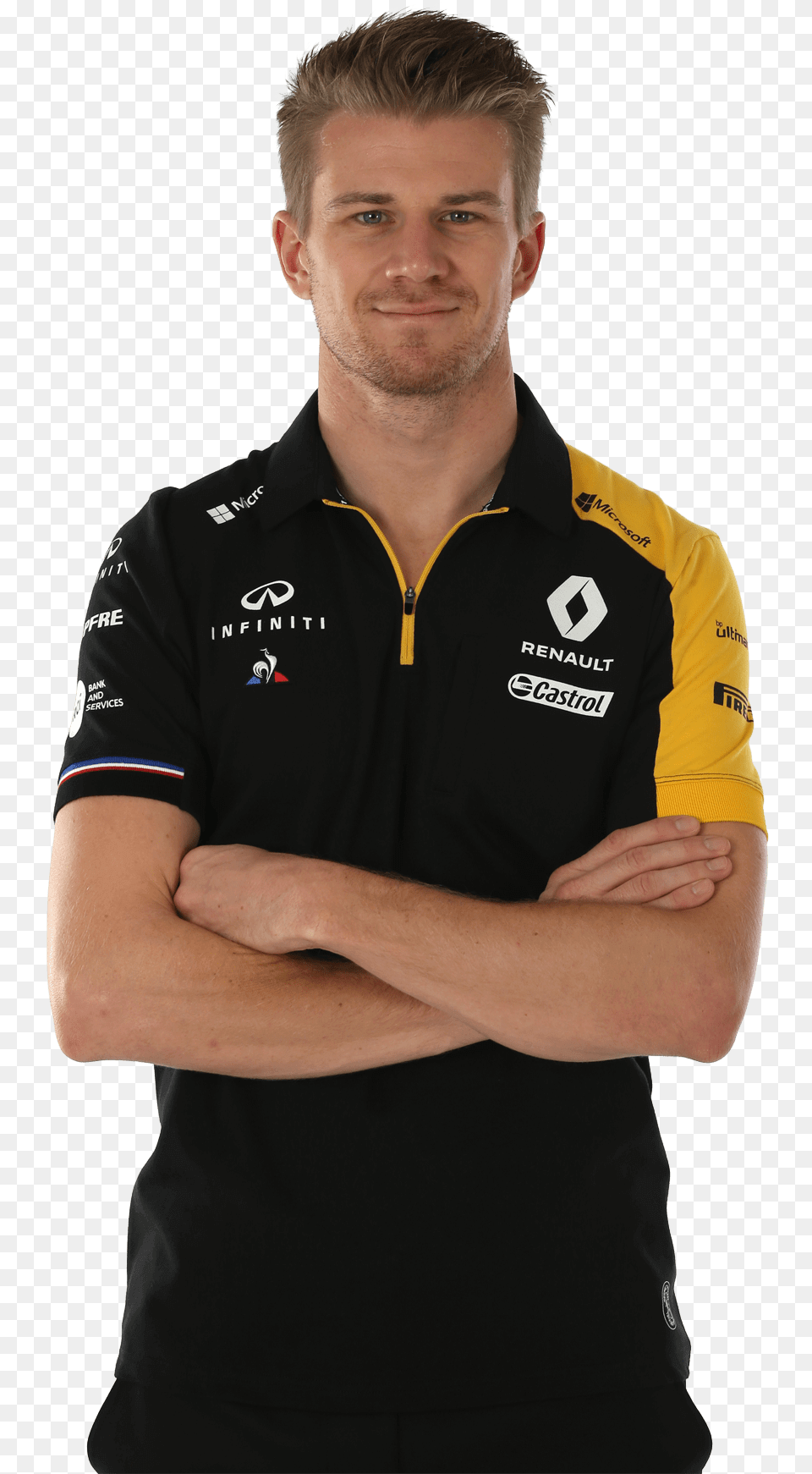 Renault F1 Team Black T Shirt, T-shirt, Clothing, Person, Man Free Png