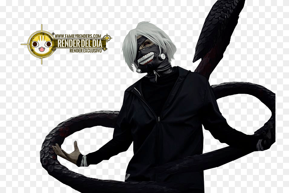 Render Cosplay Kaneki Ken Tokyo Ghoul, Adult, Female, Person, Woman Free Transparent Png