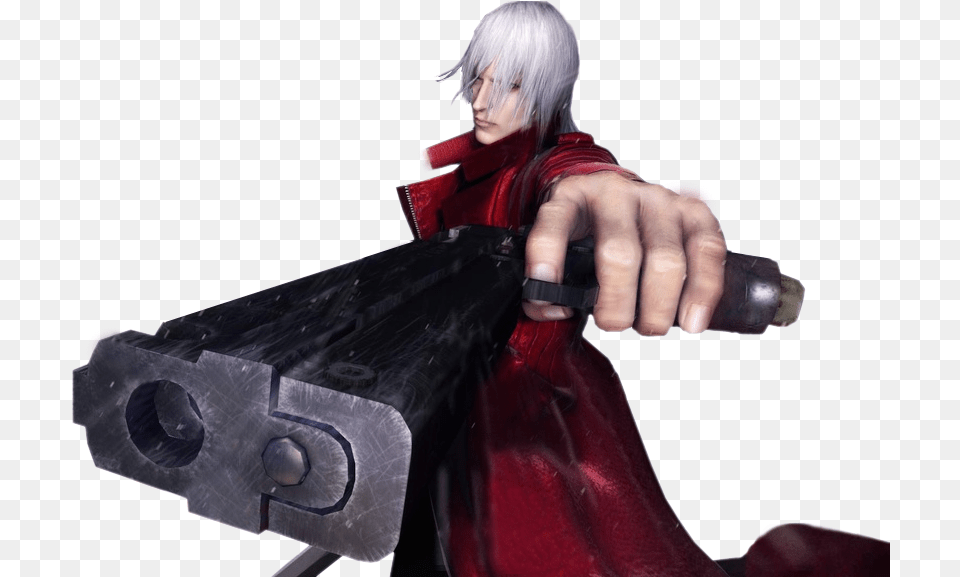 Render Dante Devil May Cry 4 Dante Early, Gun, Weapon, Firearm, Handgun Png Image