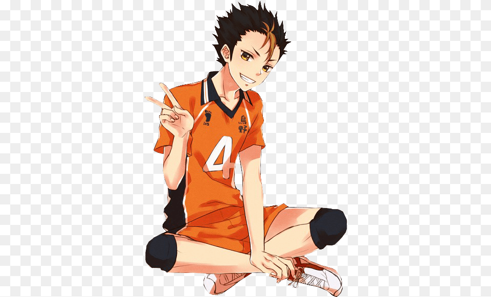 Render Do Yuu Nishinoya, Book, Comics, Publication, Boy Png Image