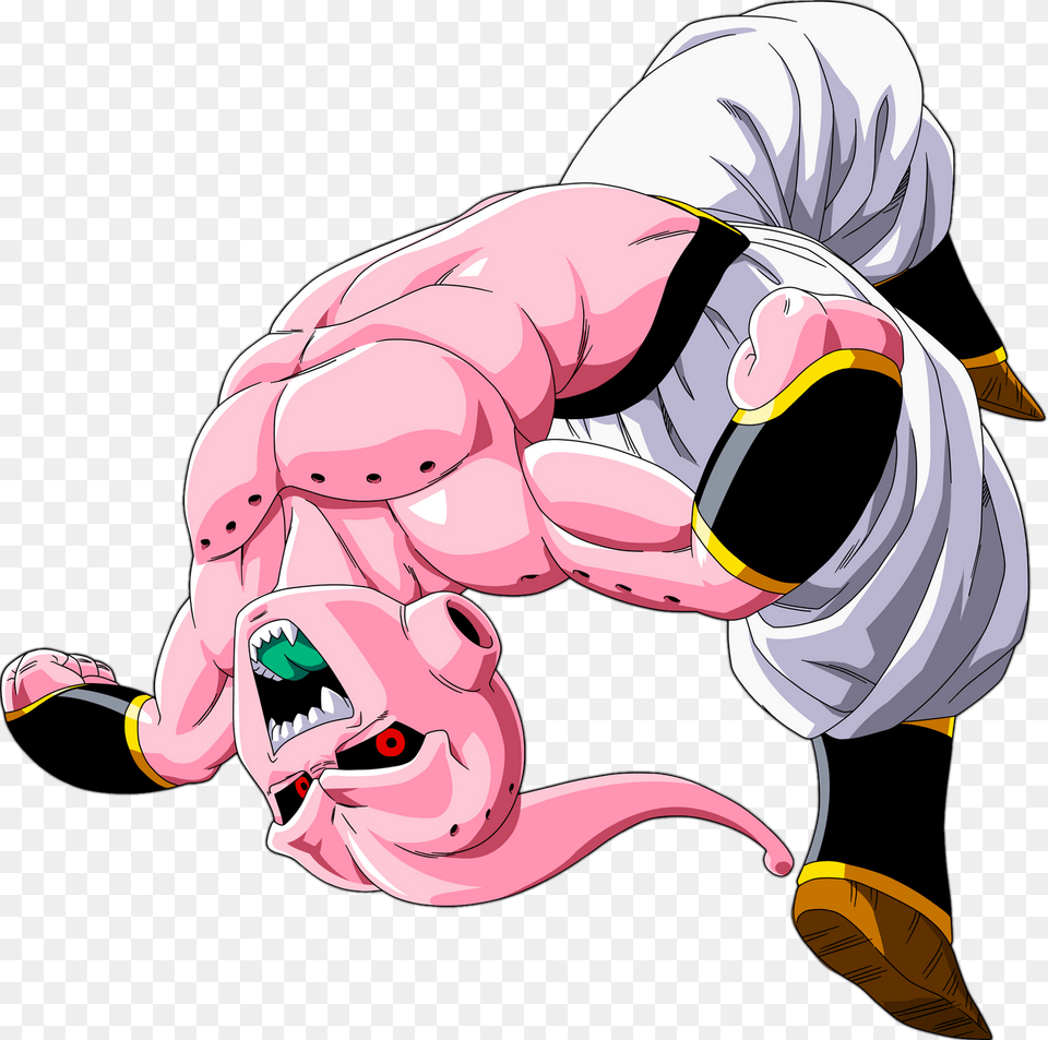 Render Dragon Ball Kid Buu Kid Buu Flying, Art, Book, Comics, Publication Free Png Download