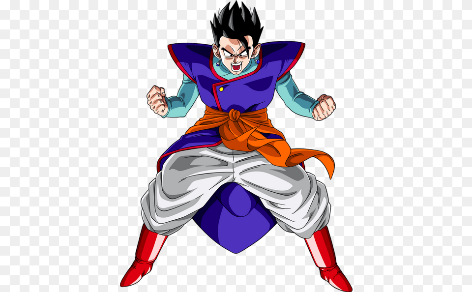 Render Dragon Ball Z Gohan Renders, Book, Comics, Publication, Baby Free Png