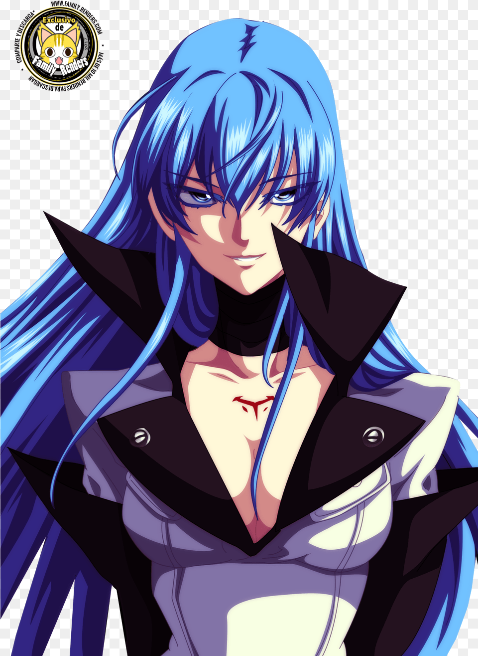 Render Esdeath Esdeath Akame Ga Kill, Book, Comics, Publication, Adult Png