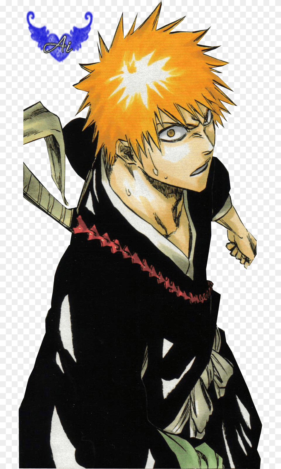 Render Ichigo Kurosaki Ichigo Vs Ulquiorra, Publication, Book, Comics, Adult Free Transparent Png