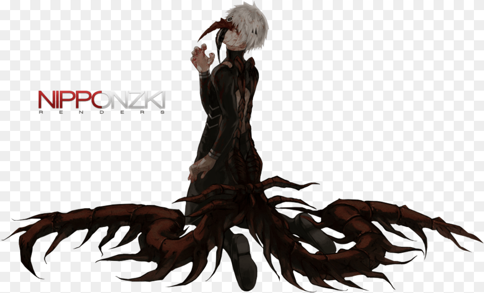 Render Kaneki Ken Kaneki Centipede Render, Adult, Wedding, Person, Female Free Png