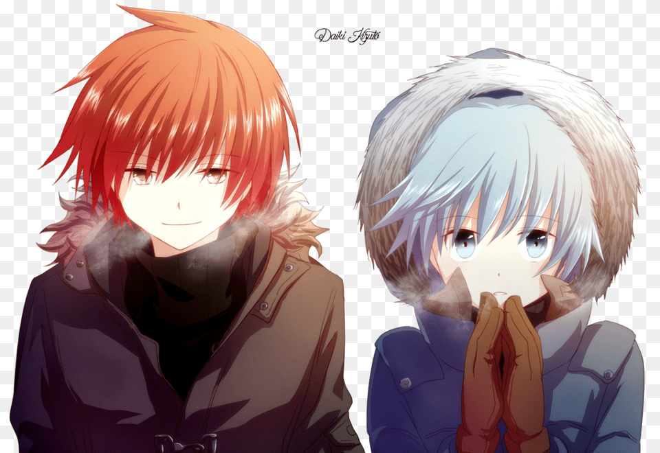 Render Karma And Nagisa By Daiki Kazuto Nagisa X Karma Assassination Classroom, Adult, Publication, Person, Female Free Transparent Png