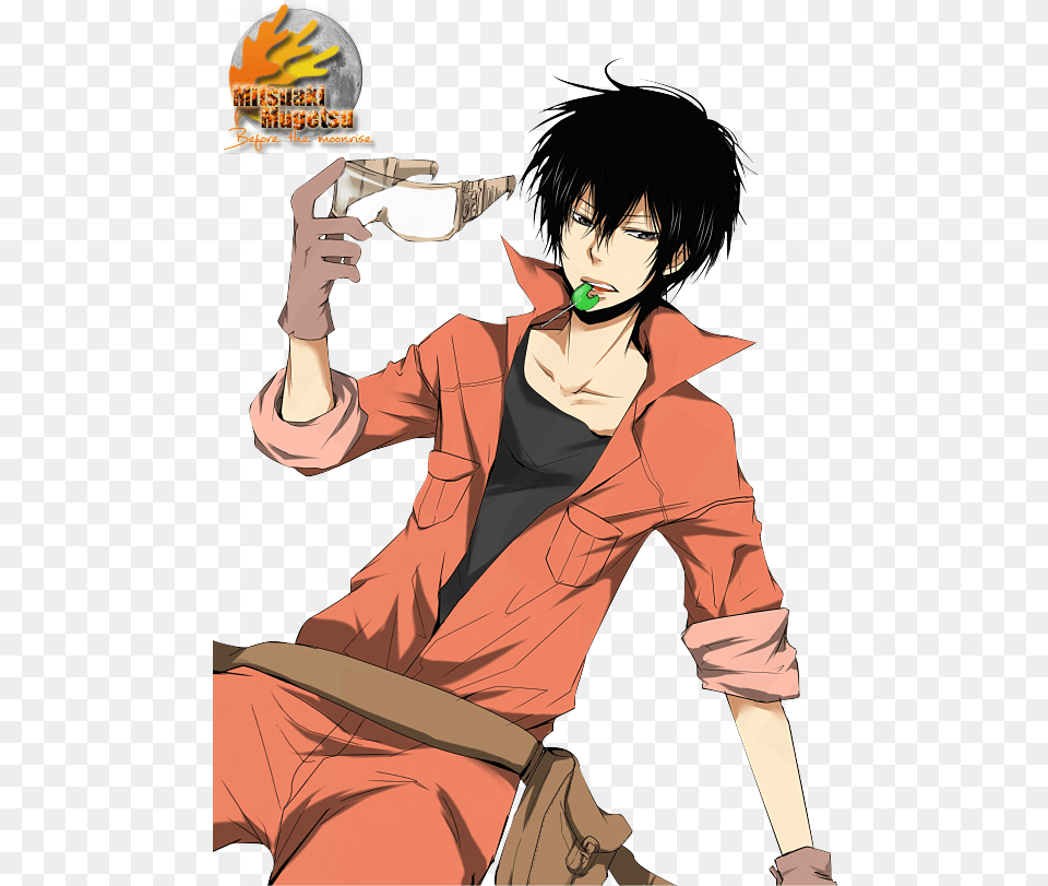 Render Katekyo Hitman Reborn Orange Outfit Hitman Reborn, Publication, Book, Comics, Person Png Image