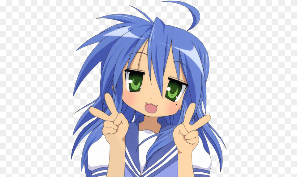 Render Lucky Star Konata 1 By Konata Lucky Star, Book, Comics, Publication, Baby Free Transparent Png