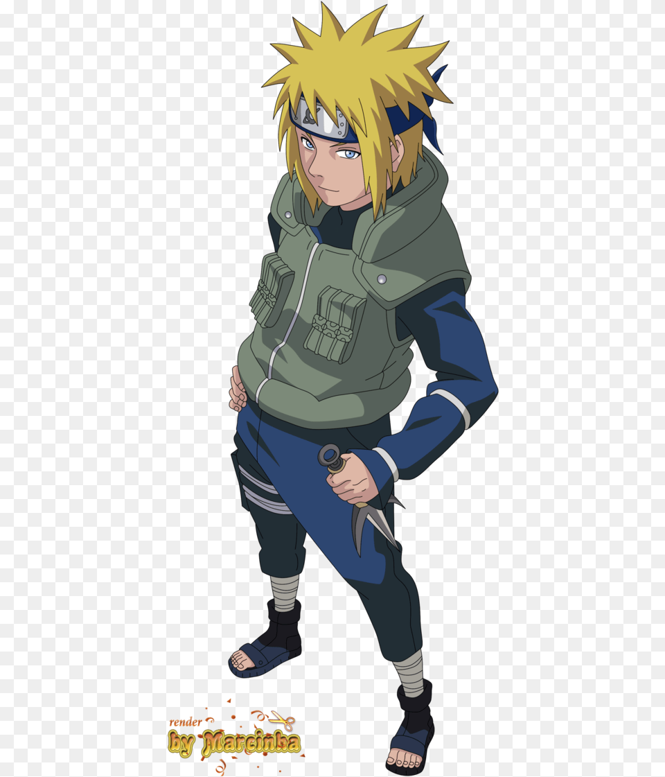 Render Minato Namikaze Minato Namikaze, Book, Comics, Publication, Person Png