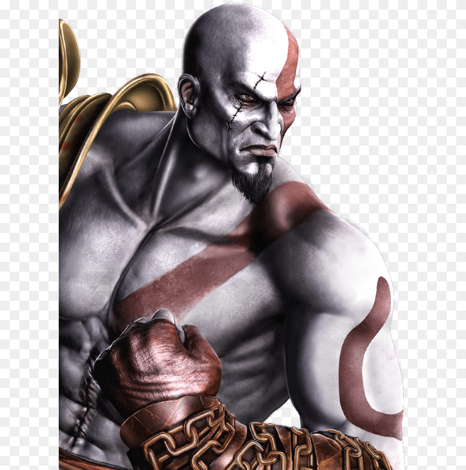 Render Mortal Kombat 9 Ps3 Kratos, Adult, Man, Glove, Male Png