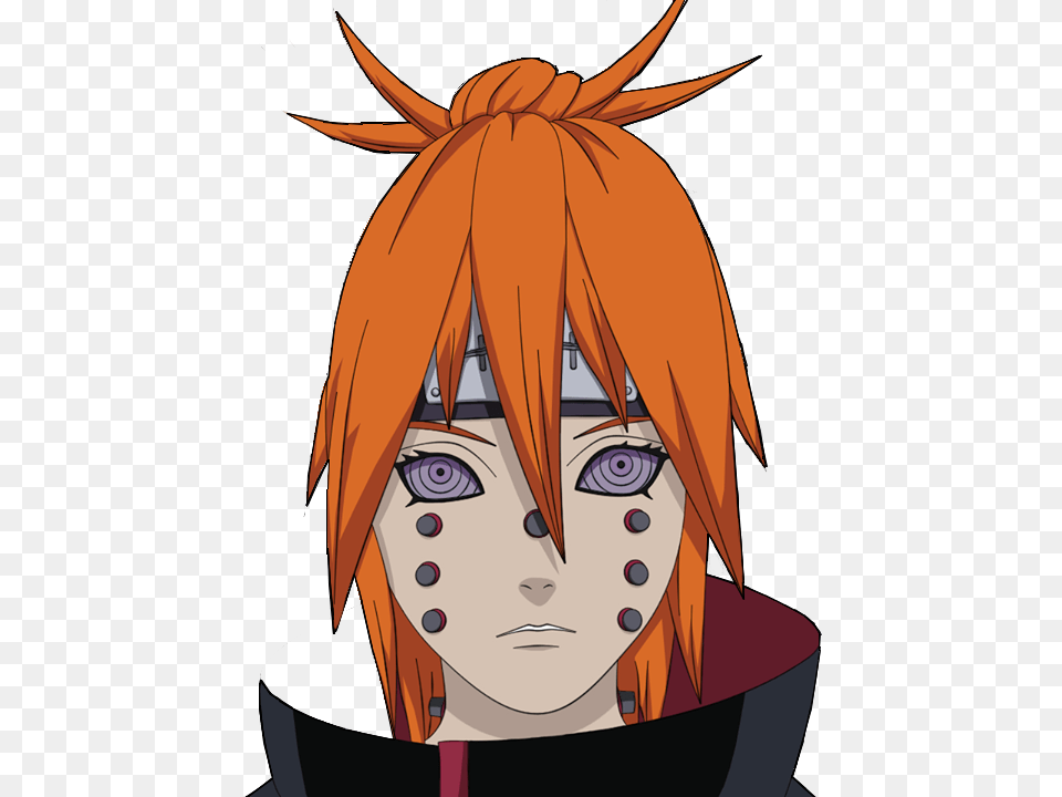 Render Naruto Pain Naruto Pain Face, Book, Comics, Publication, Person Png