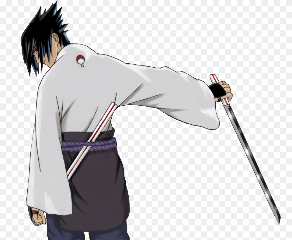 Render Naruto Sasuke Sasuke Uchiha Shippuden, Sword, Weapon, Adult, Male Png