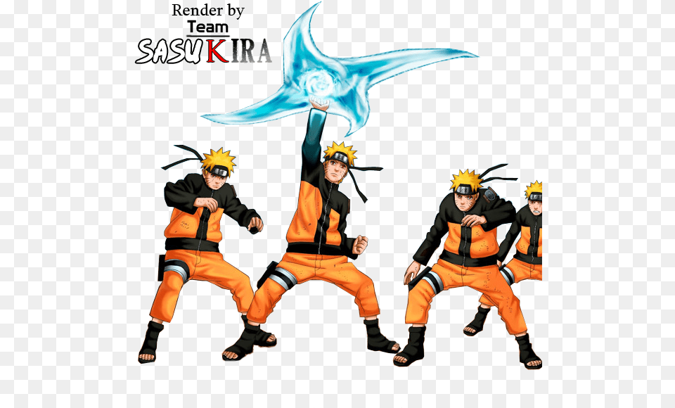 Render Naruto Shippuuden Kage Bunshin Rasenshuriken Rasengan Shuriken, Publication, Book, Comics, Person Free Png