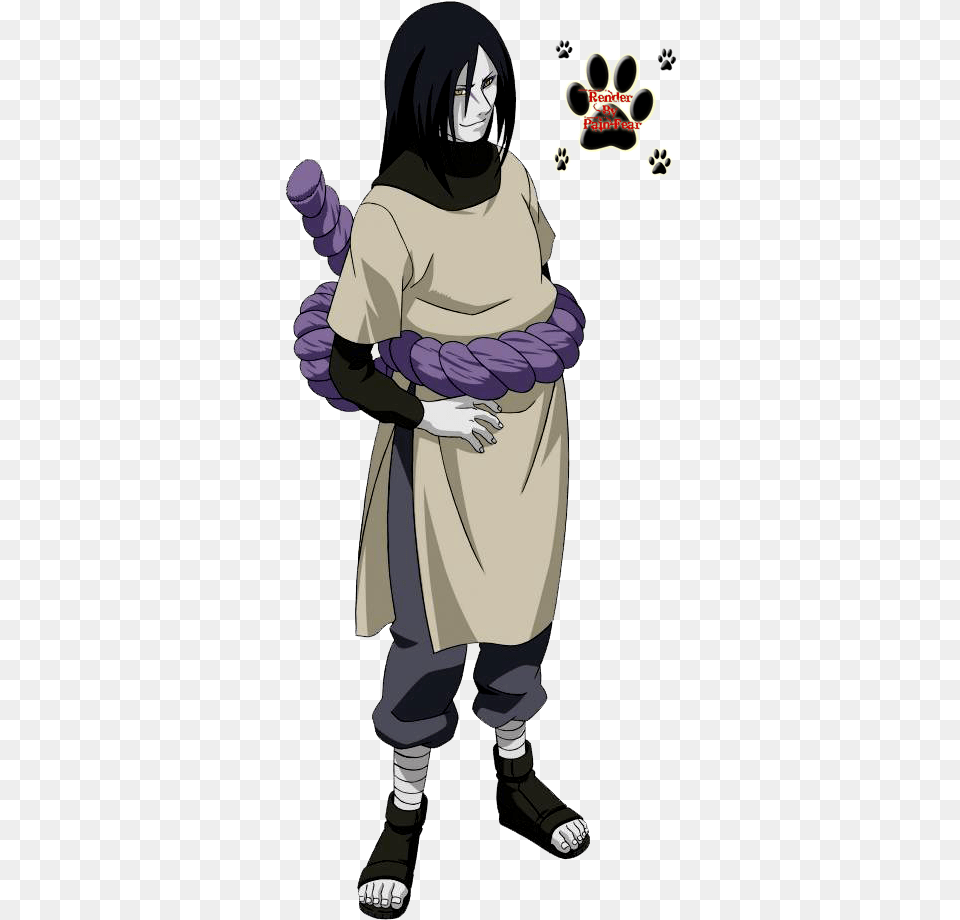 Render Orochi Photo Render Orochimaru Gay Naruto Pick Up Lines, Book, Comics, Publication, Adult Png Image