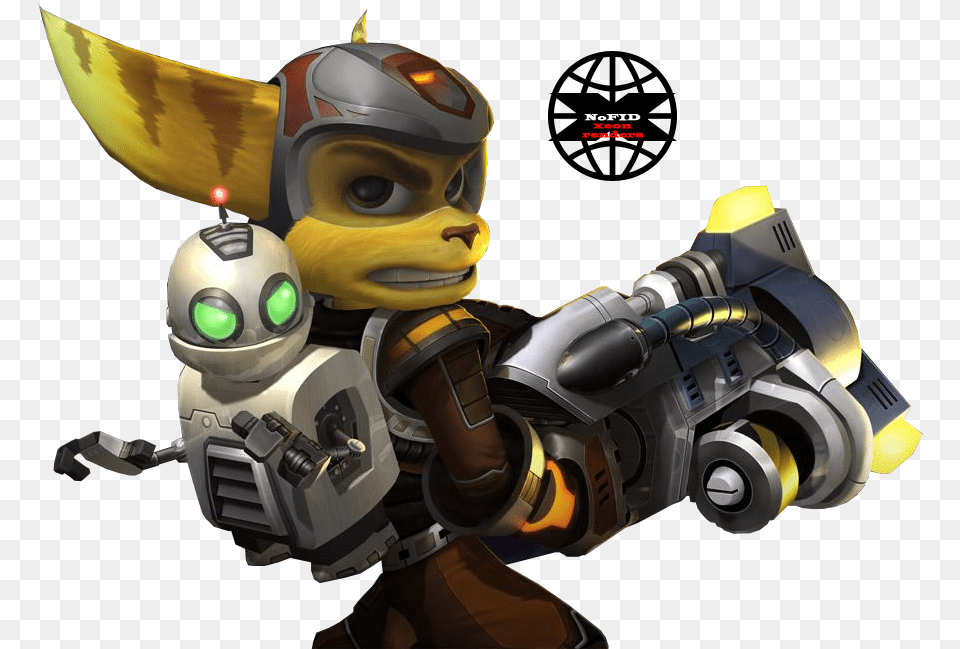 Render Ratchet Et Clank Playstation, Toy, Face, Head, Person Free Png Download
