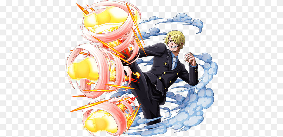 Render Sanji Vinsmoke Vinsmoke Sanji Pre Timeskip, Book, Comics, Publication, Adult Png Image