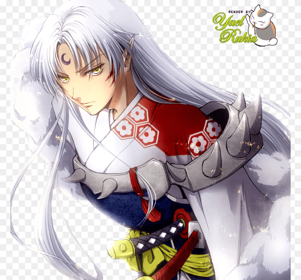 Render Sesshomaru By Yaelrukia D620a7n Sesshomaru Sexy, Book, Comics, Publication, Baby Free Transparent Png