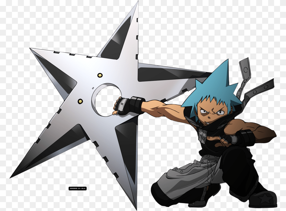 Render Soul Eater By Misscelles Black Star Soul Eater, Adult, Male, Man, Person Free Png