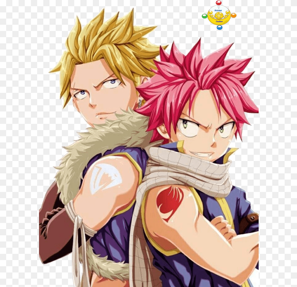 Render Sting Natsu Fairy Tail Fairy Tail Sting And Natsu, Book, Comics, Publication, Face Free Png Download