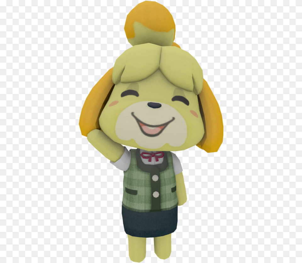 Render Test By Theadorableoshawott Animal Crossing Isabelle Render, Plush, Toy, Baby, Person Png