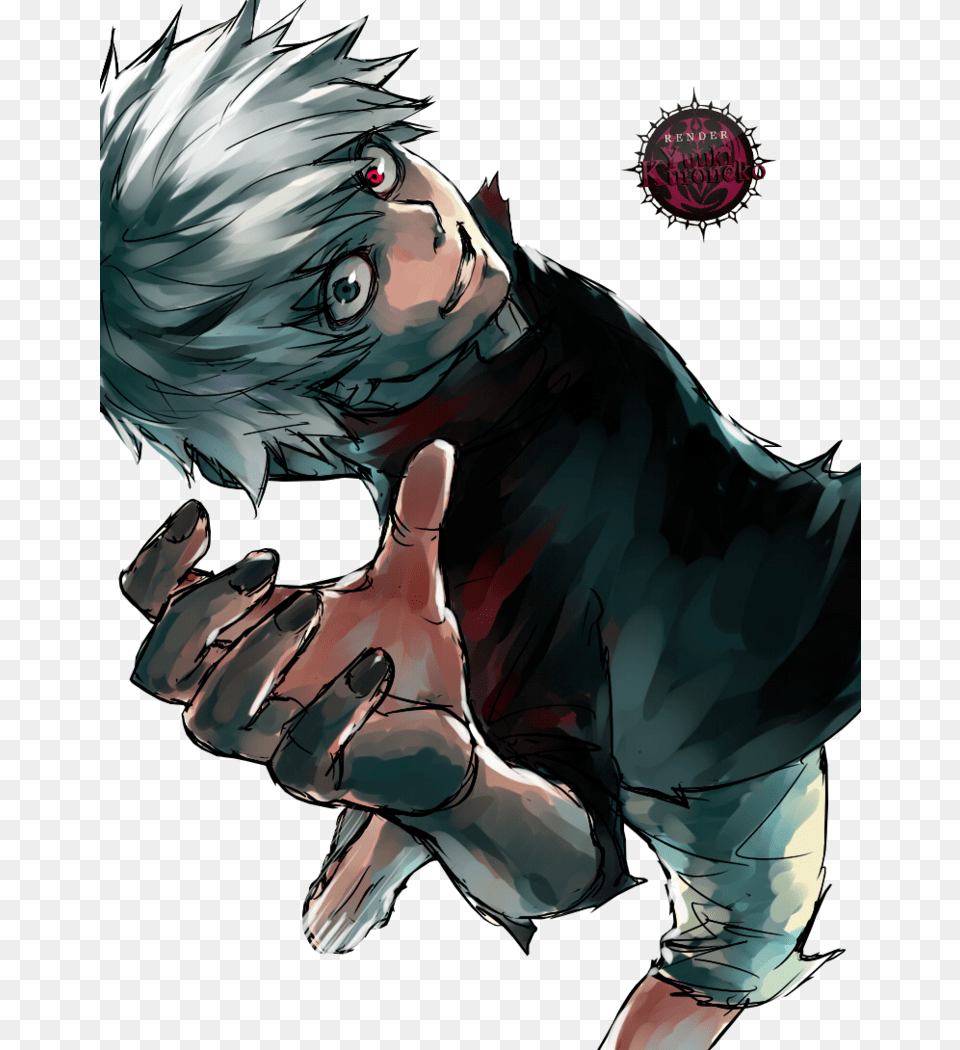 Render Tokyo Ghoul, Publication, Book, Comics, Person Free Png