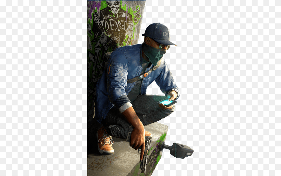 Render Watch Dogs Watch Dogs 2 Xbox One Game, Adult, Shoe, Person, Man Png