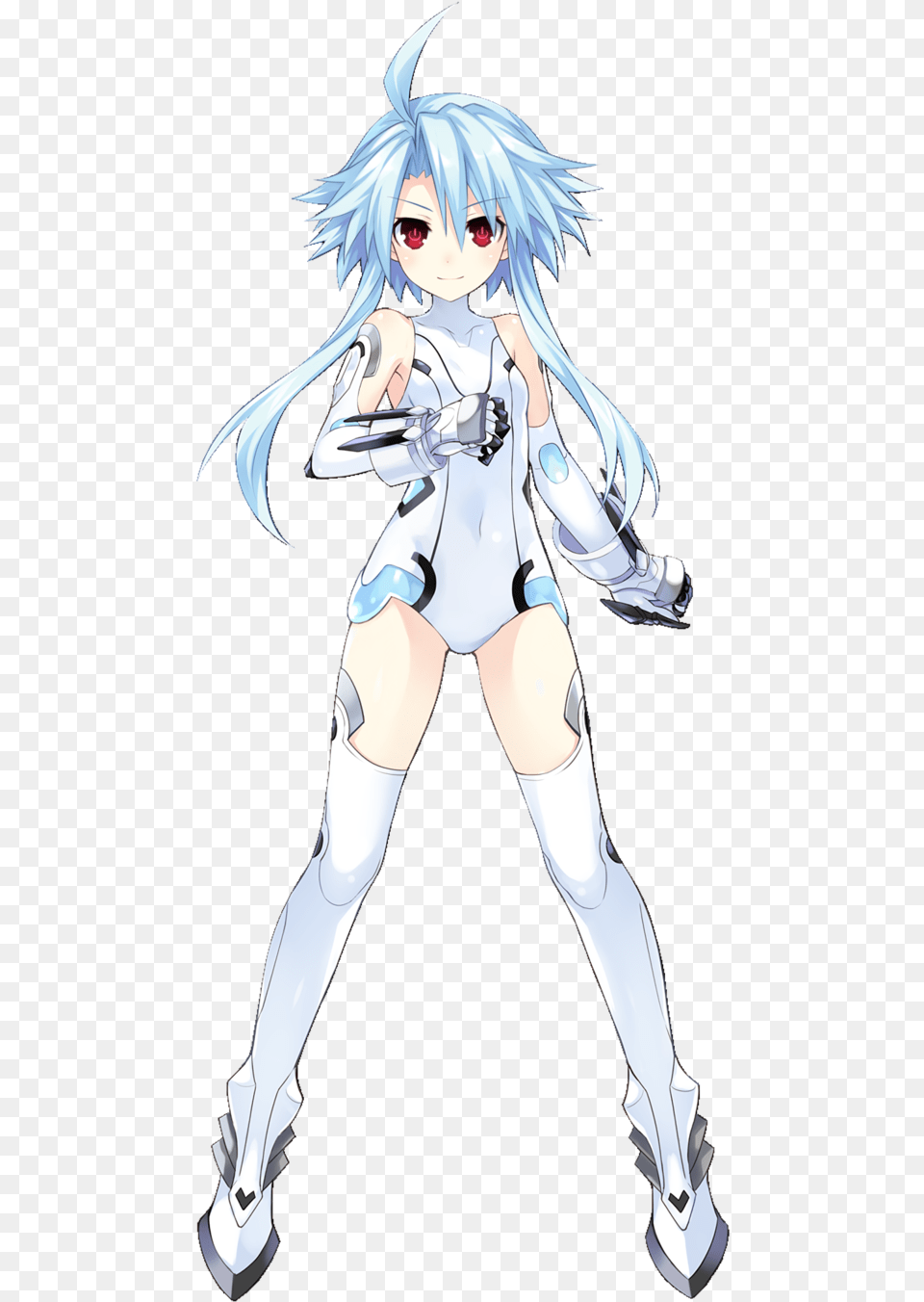 Render White Heart Cyberdimension Neptunia Black Heart, Adult, Publication, Person, Woman Free Png