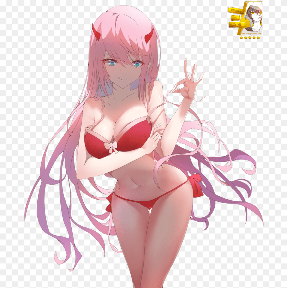 Render Zero Two Darling In The Franxx 6 By Zttar Dc5r6zl Darling In The Franxx Zero Two, Book, Comics, Publication, Adult Free Png