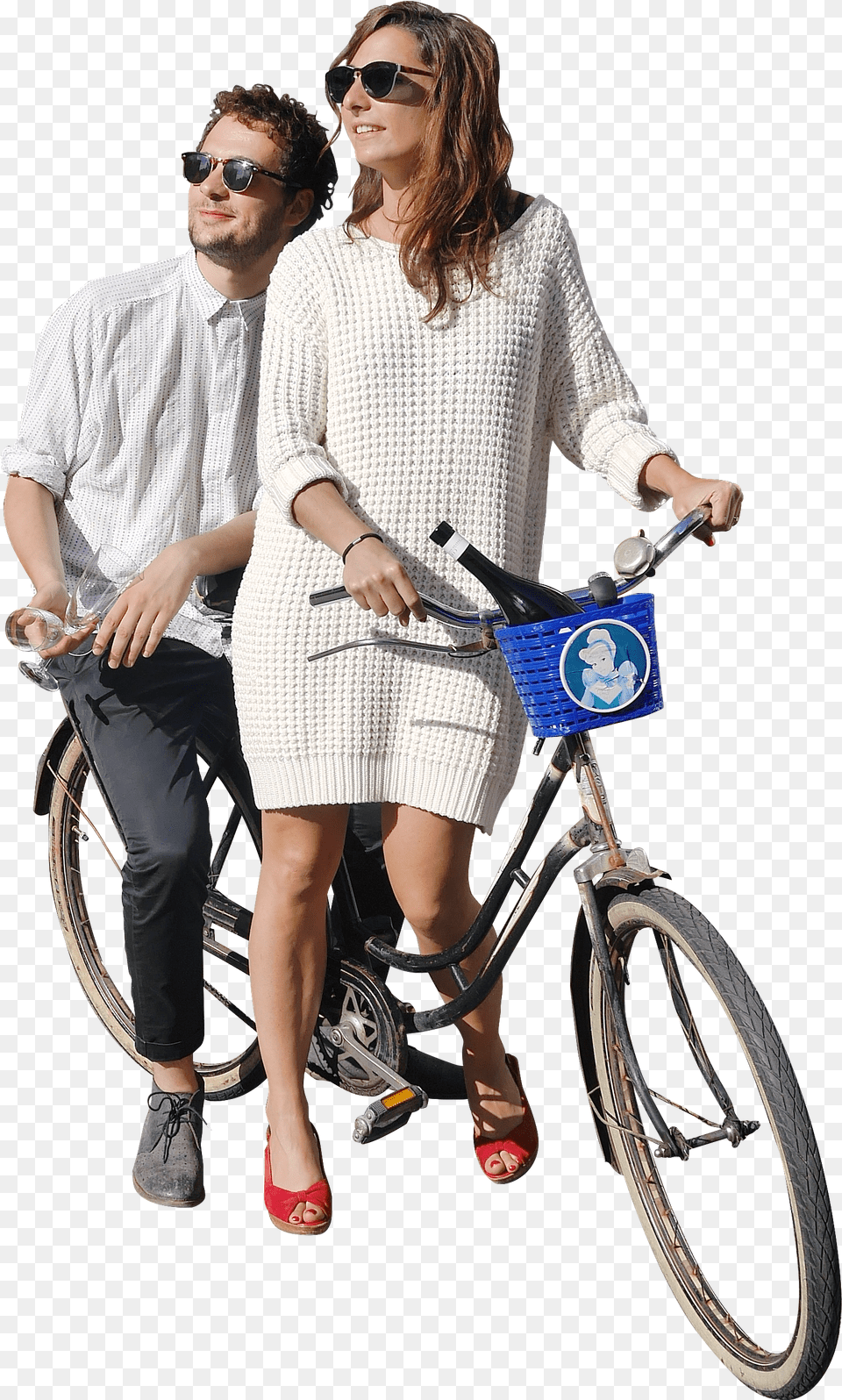 Rendering Architecture Path People In Bicycle Png Image