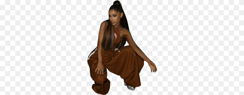 Renders Ariana Grande Ariana Grande Sitting Transparent, Female, Girl, Person, Teen Free Png