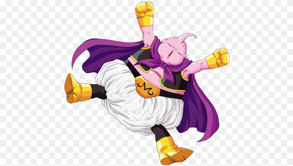 Renders Dbzcom 2500 Renders Dragon Ball La Rfrence Transparent Majin Buu, Baby, Book, Comics, Person Free Png Download