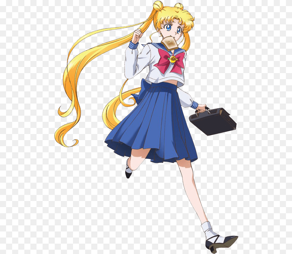 Renders For Editions Lt3 Usagi Tsukino, Book, Publication, Comics, Person Png Image