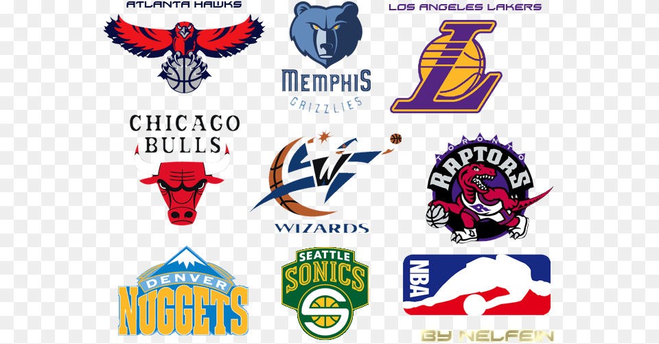 Renders Logo Equipe Nba Basket Chicago Bulls Atlanta Warriors Logos Nba, Animal, Bird, Baby, Person Free Png