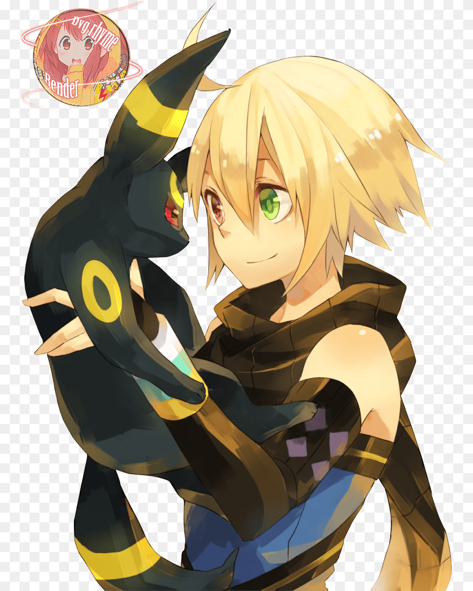 Renders Pokemon Umbreon Anime Pokemon Fan Art, Book, Comics, Publication, Baby Free Transparent Png