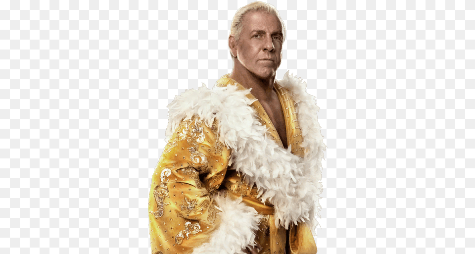 Renders Superstar Models Ric Flair Gold Robe, Portrait, Photography, Person, Face Free Transparent Png