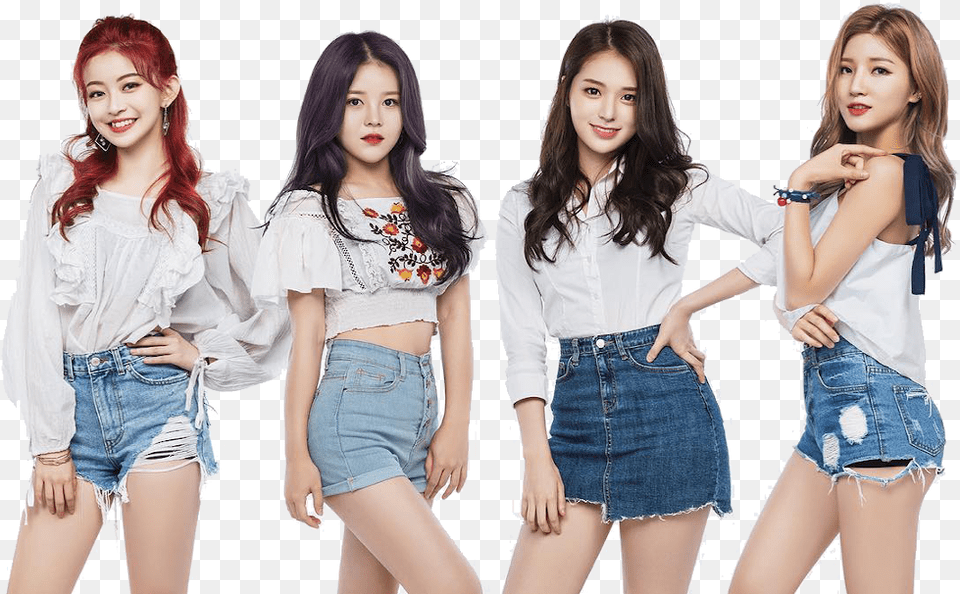 Rendezvous Rendezvous Kpop Girl Group, Blouse, Clothing, Skirt, Shorts Png